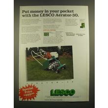 1988 Lesco Aerator-30 Ad - Put Money in Your Pocket