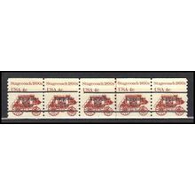 1898Ab 4c Stagecoach Fine MNH Dry Gum PNC 6/5 Gap 1L AA0068