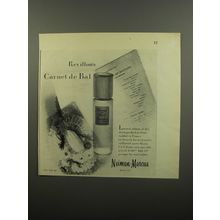 1951 Neiman-Marcus Revillon Carnet de Bal Perfume Advertisement