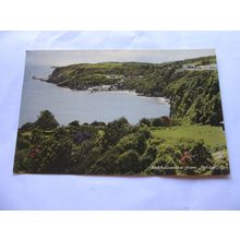 BABBACOMBE FROM PETITER, TORQUAY DEVON vintage used postcard by M. & L 1960 pm =