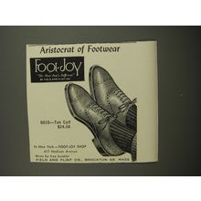 1953 Foot-Joy 6016 Shoes Advertisement - Aristocrat of Footwear