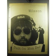 1975 Harry Nilsson Duit on Mon Dei Album Advertisement
