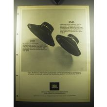 1974 JBL K151 and K145 Loudspeakers Advertisement