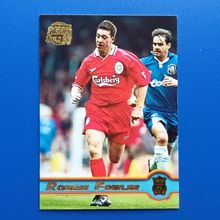 ROBBIE FOWLER 1998 Merlin Premier Gold Soccer Card LIVERPOOL #091