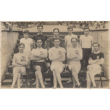 Kingswood School Bath Football Rugby Team Old 1911 Postcard