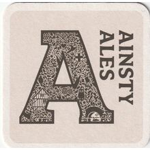 BEER MAT - AINSTY ALES - BREWERY TAPROOM (YORK) - (Cat No 005) - (2022)