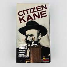 Citizen Kane VHS Video Tape Orson Welles, Joseph Cotten, Dorothy Comingore