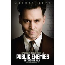 Public_enemies Poster Canvas Movie Film Print A0 A1 A2 A3 A4 A5 A6 Art Wall Deco