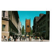 Postcard Canada Ontario Ottawa Spark Street shopping mall street scene unposted