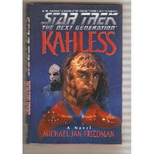 STAR TREK THE NEXT GENERATION ' KAHLESS ' hardbound book (1996)