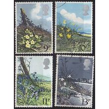 ENGLAND GREAT BRITAIN [1979] MiNr 0785-88 ( O/used ) Pflanzen