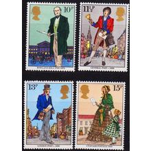 ENGLAND GREAT BRITAIN [1979] MiNr 0804-07 ( **/mnh ) Post