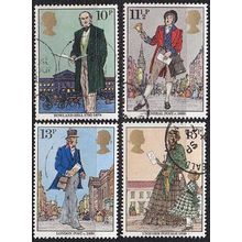ENGLAND GREAT BRITAIN [1979] MiNr 0804-07 ( O/used ) Post schön