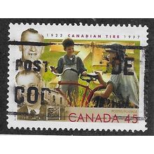 CAN 1997 45c 'CANADIAN TYRE CORPORATION' FINE USED (EBID71-420)