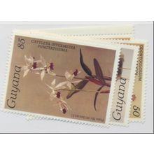 Guyana Stamps, Reichenbachia Orchids , MNH, #1084, 1106, 1209, & 1214