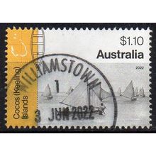 Cocos (Keeling) Islands 2022 Historical Jukongs - Racing Jukong $1.10 Use