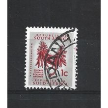 SouthAfrica.SG199 1c Kafferboom Flower.Fine Used.Aug25c