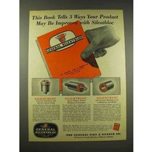 1944 General Tire & Rubber Ad - Silentbloc