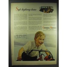 1944 General Motors Ad - Safe Highway Home