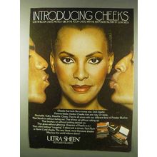 1978 Ultra Sheen Powder Blusher Ad - Cheeks