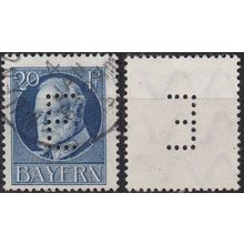 GERMANY Bayern Bavaria [Dienst] MiNr 0015 ( O/used ) [02]
