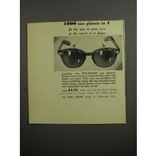 1952 The Tog Shop Polaroid Sun Glasses Ad - 1000 sun glasses in 1