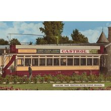 Beaulieu. Electric Tram Montagu Motor Museum. Harvey Barton Postcard