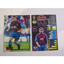 19. G Southgate Aston Villa Merlin Ultimate P. L 1995/96 Football Card (ef1)