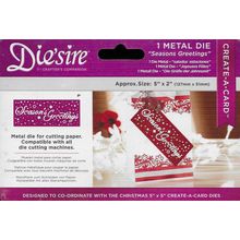 Crafter's Companion. Die'Sire. Season's Greetings Die. Die Cutting Cardmaking