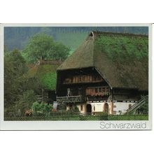 House in Schwarzwald, Black Forest, Germany - Photographic Postcard, Unposted