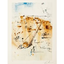 Salvador Dalí Aliyah 1968 picture 19 Poster Canvas Movie Film Print A0 A1 A2 A3