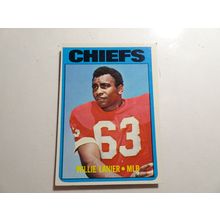 1972 Topps Football Card # 035 Willie Lanier VG-Ex (4) Kansas City Chiefs