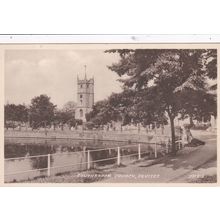 ED 460 DEVIZES - SOUTHBROOM CHURCH. PRINTED POSTCARD