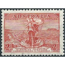 Australia 1936 SG159 2d Scarlet Mounted Mint .. ..