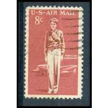 Used C68 8c Amelia Earhart Fine WA0832