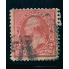 Used 220 2c George Washington Barely Clears M02550