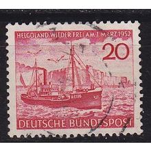 GERMANY BUND [1952] MiNr 0152 ( O/used ) Schiffe