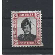 Brunei.SG105 8c Sultan Omar Ali Saifuddin.Fine Used.Aug25t