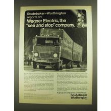 1972 Studebaker-Worthington Wagner Electric Corp. Ad