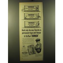 1950 Du Pont Zerex Anti-Freeze Ad - Here's why the new favorite