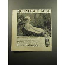 1957 Helena Rubinstein Moonlight Mist Perfume Advertisement