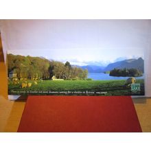 THE THEATRE BY THE LAKE, KESWICK, CUMBRIA long thin unused postcard #