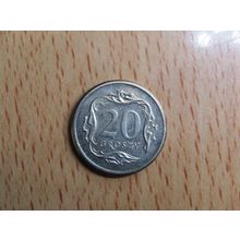 Poland 2005 20 Groszy Coin