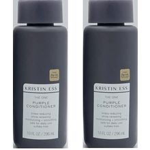 Lot Of 2 Kristin Ess The One Purple Conditioner 10oz EACH 2 PACK
