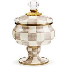 MACKENZIE-CHILDS Enamel Curiosity Pot, Decorative Container for Home Decor, Brow