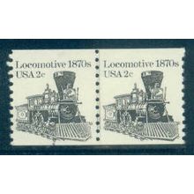 1897A 2c Locomotive Fine MNH Dry Gum CNP Left 4 W0436