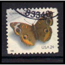 Used 4001 24c Buckeye Butterfly Fine W4913