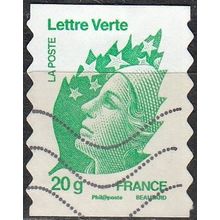 France 2011 Michel 5185B O Cote (2015) 1.00 € Marianne de Beaujard