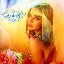 Addison Rae - Addison Translucent Blue Vinyl LTD ED NEW IN HAND MINT