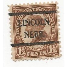 BUREAU PRECANCEL SALE LINCOLN, NEB 633-42 NICE ITEM